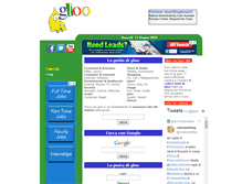Tablet Screenshot of gloo.it